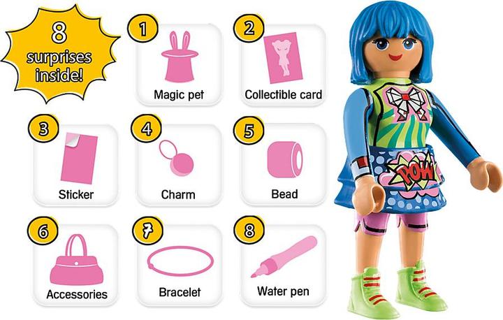Image du produit Playmobil Clare "Le monde de la bande dessinée (70477, Playmobil EverDreamerz)