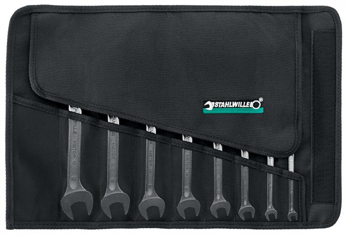 Actual product image Stahlwille Double open-ended spanner set | 10/8