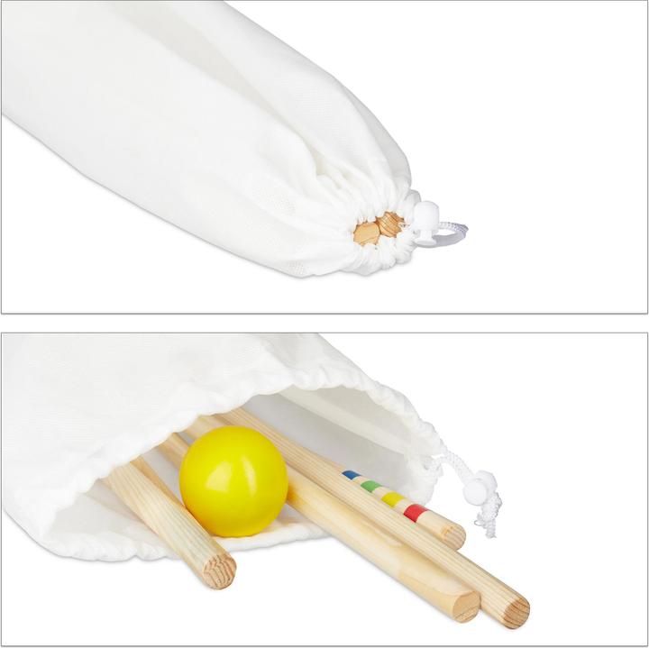 Image du produit Relaxdays Jeu de croquet