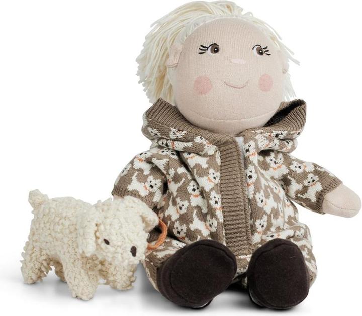 Produktbild Smallstuff Doll clothing, sweat suit with AO dogs, shoes and dog - (40010-45)