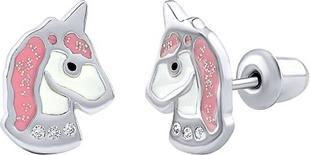Actual product image Silvego Silver earrings Baggio unicorns DCC056225E