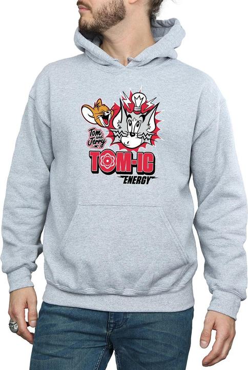 Image du produit Tom & Jerry - Sweat à capuche TOMIC ENERGY - Homme (L)