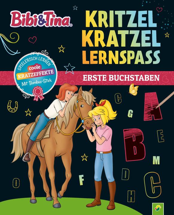 Produktbild Bibi & Tina Krtizel Krazel Lernspass - Erste Buchstaben (Deutsch, Schwager & Steinlein Verlag, 2022)