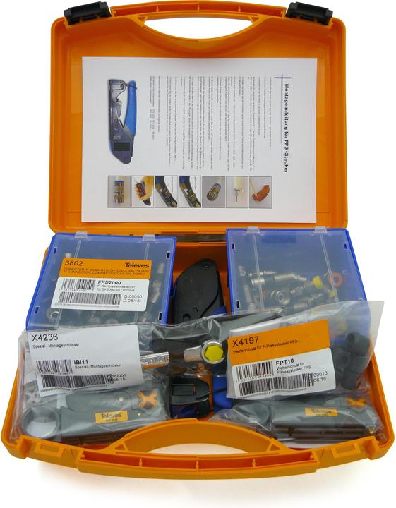 Produktbild Televes Kompressionsstecker-Set PPS6000 (Antennenkabel)