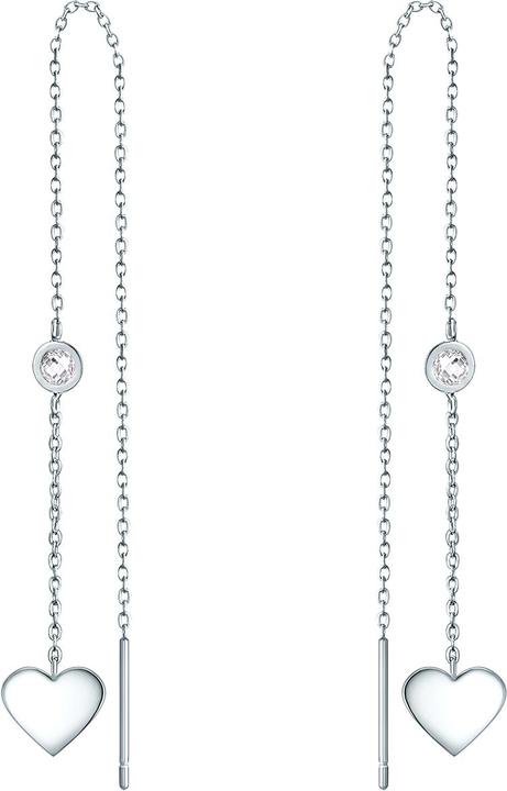Eastside Damen Herz Edelstahl Preciosa silber - 29814 (Edelstahl)