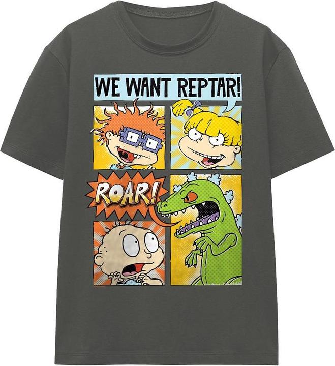 Immagine prodotto Rugrats We Want Reptar! Maglietta Comic Adulto Unisex (XXL)