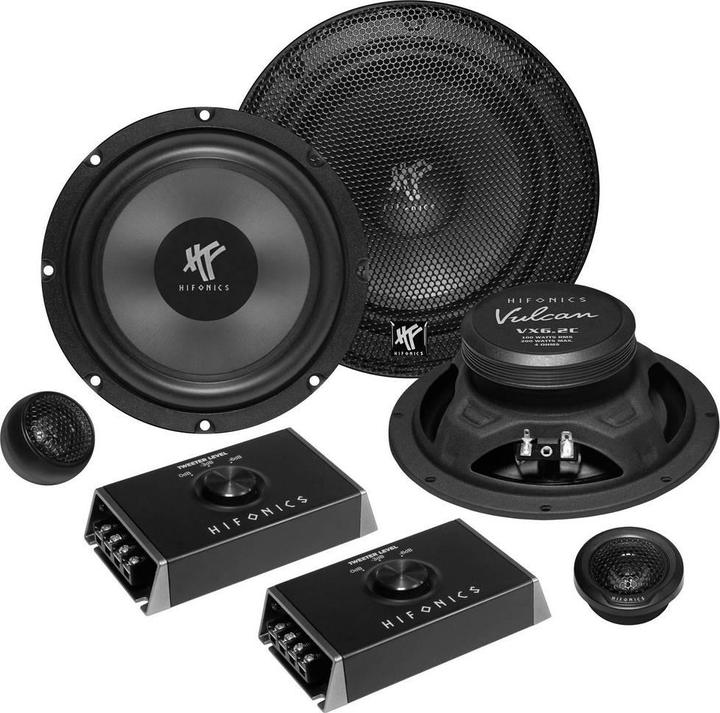 Immagine prodotto Hifonics Vulcan VX6.2C 2-Way 16.5cm Component System (1 pz.)