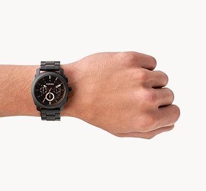 Actual product image Fossil Machine (Analogue wristwatch, Chronograph, 42 mm)