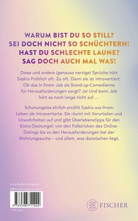 Produktbild Introvertiert, na und? (Deutsch, Saskia Fröhlich, Maximilian Winkel, 2024)