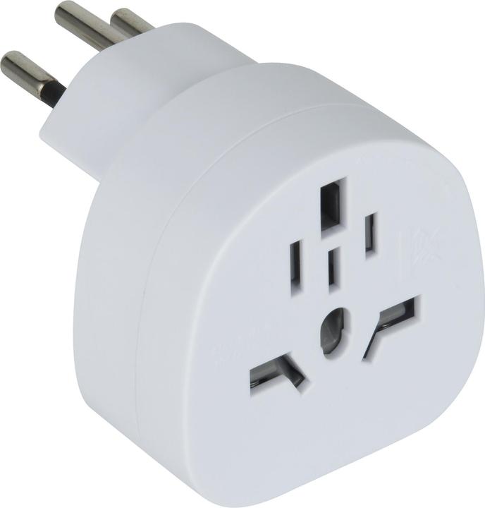 Produktbild Schönenberger Reiseadapter World to Switzerland, weiss