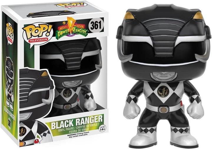 Funko Power Rangers: Ranger Pop nero Ranger!