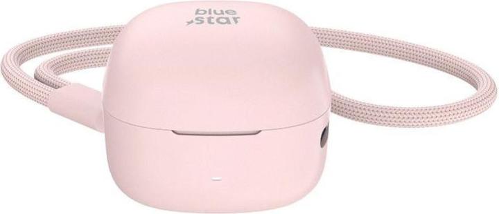 Image du produit Casque filaire Blue Star BLUE STAR écouteurs sans fil bluetooth TWS Mini A19 rose (3.50 h, Sans fil)