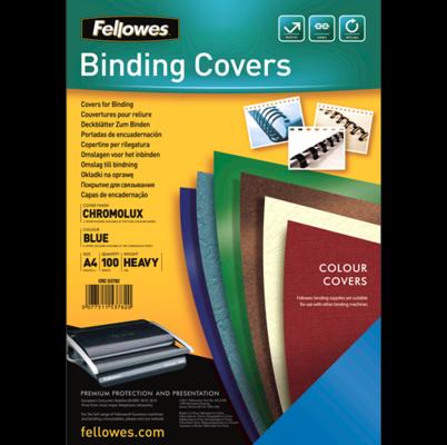 Immagine prodotto Fellowes Foglio di copertura Chromolux, lucido, blu