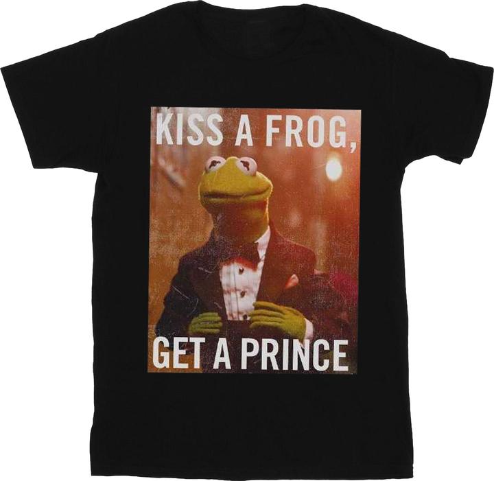 Image du produit Disney - T-shirt THE MUPPETS KISS A FROG GET A PRINCE - Femme (L)