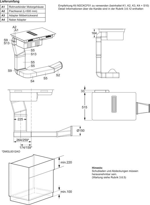 Nährwerte und Zutaten Electrolux DMGL8312AO