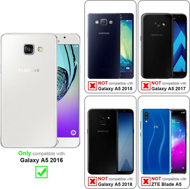 Image du produit Cadorabo Flip comme Invisible Cover (Samsung Galaxy A5 (2016))