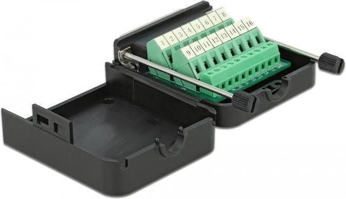 Actual product image Delock Adapter terminal block 26Pin - DB25 parallel port socket (0.06 m, Parallel (printer))