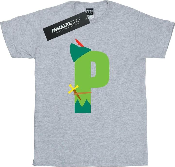Disney Alphabet P Is For Peter Pan TShirt Jungen