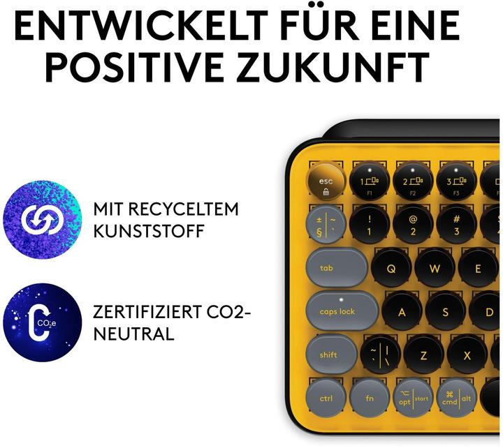 Produktbild Logitech POP Keys (CH, Kabellos)