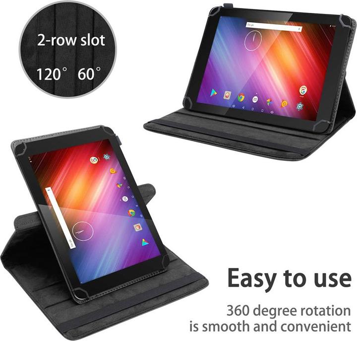 Actual product image Cadorabo Tablet Case Universal 360 for Dragon Touch X10 2015 (10.6 inch) (Dragon Touch X10)