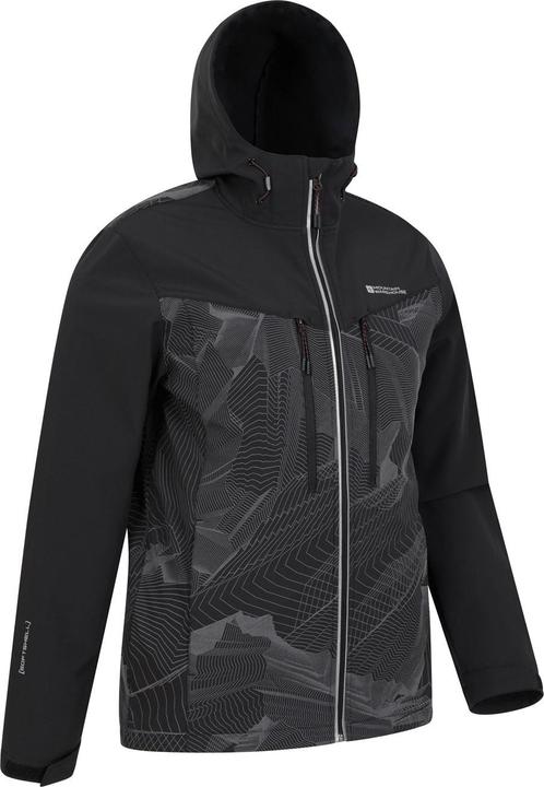 Image du produit Mountain Warehouse Veste Soft Shell Illuminate II pour homme (XS)