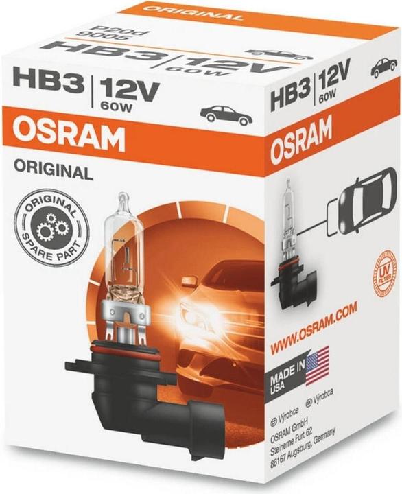 Actual product image Osram original line (HB3)