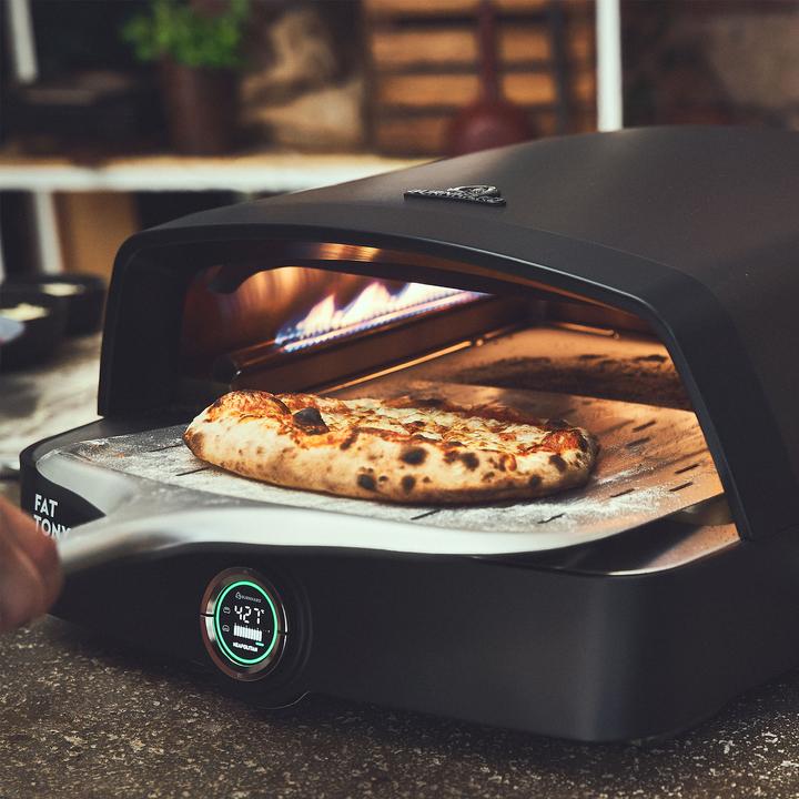 Immagine prodotto Burnhard Barbecue a gas con 1 bruciatore WAYNE JR. 3,6 kW - Barbecue portatile da balcone (Forno per pizza a gas)