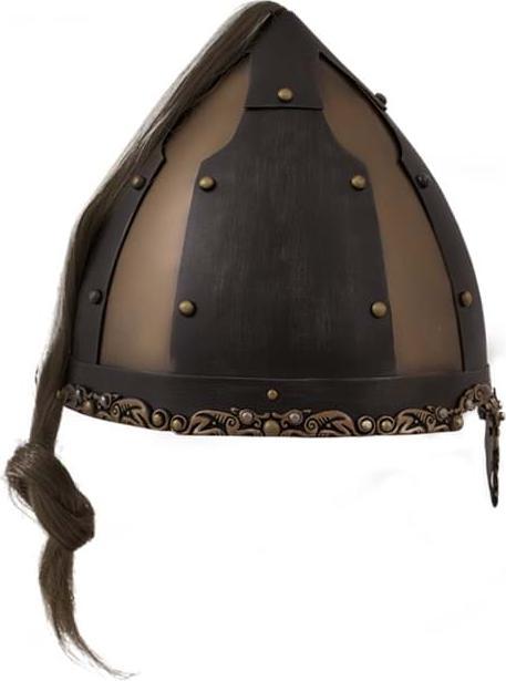 Produktbild Battle Merchant Rus-Helm mit Pferdehaarbusch
