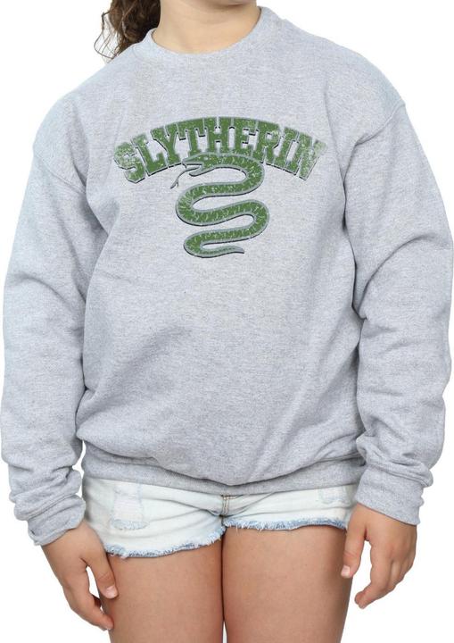 Immagine prodotto Slytherin Sport Emblem Felpa Ragazze (152, 158)