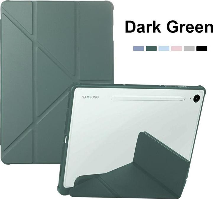 Actual product image No Name Case Stand Samsung Tab S10+ zielone /green (Samsung Galaxy Tab S10+)