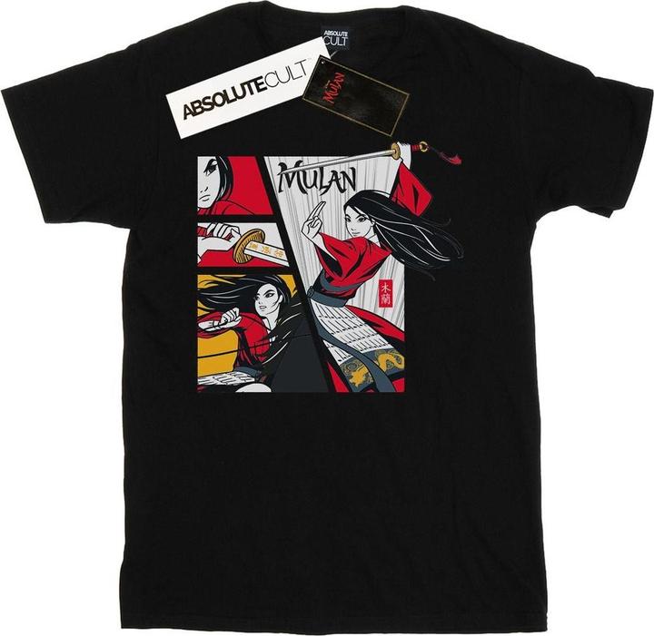 Immagine prodotto Disney Mulan Movie Comic Style Maglietta Ampia Donna (M)