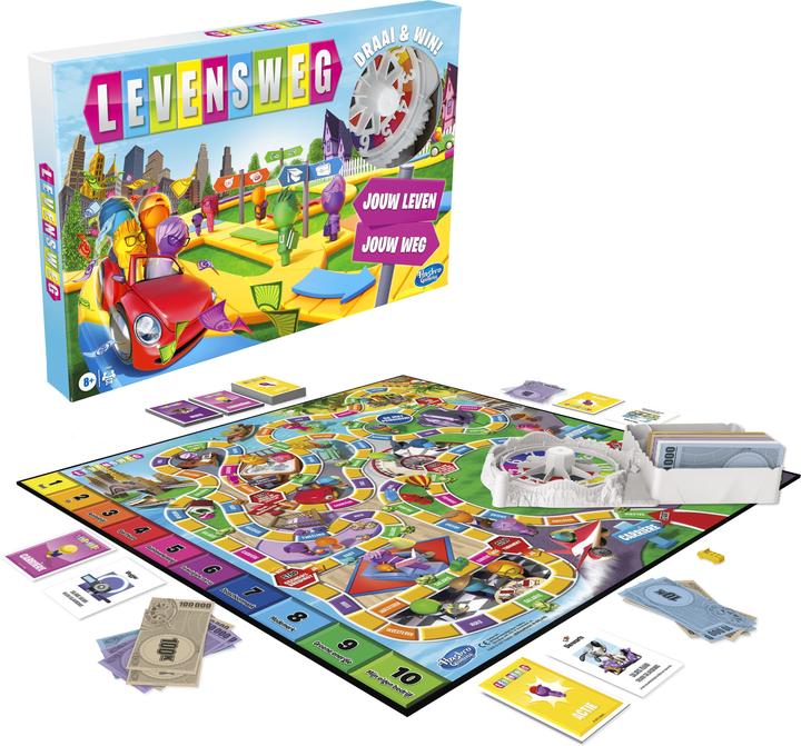 Image du produit Hasbro Gaming Spiel Des Lebens (Néerlandais)