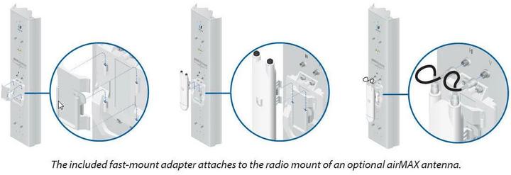 Actual product image Ubiquiti UniFi AP-AC-M MESH (867 Mbit/s)