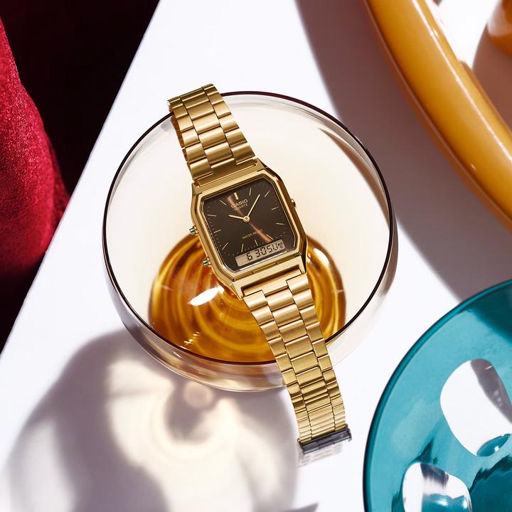 Image du produit Casio Vintage AQ-230GA-5AMQYES Couleur classique (Montre numérique, Montre analogique, 27.80 mm)