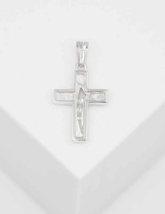 Produktbild Muau Kreuz (Weissgold)