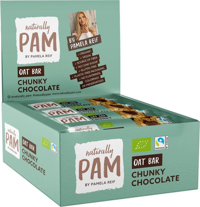 Actual product image Naturally Pam Bio-Haferriegel (Chunky Chocolate, 1 pcs., 600 g)