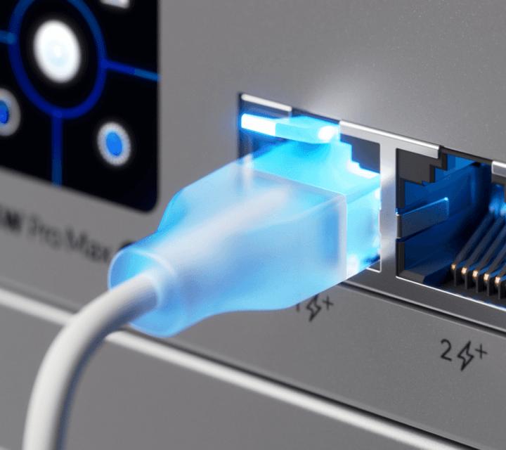 Actual product image Ubiquiti Nano-thin patch cable with (CAT6, 1 m)