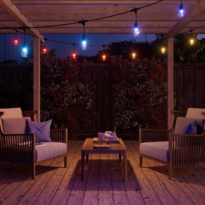 Produktbild Nanoleaf Essentials Matter Smart Outdoor-Lichterketten-Erweiterungspackung (15 m)