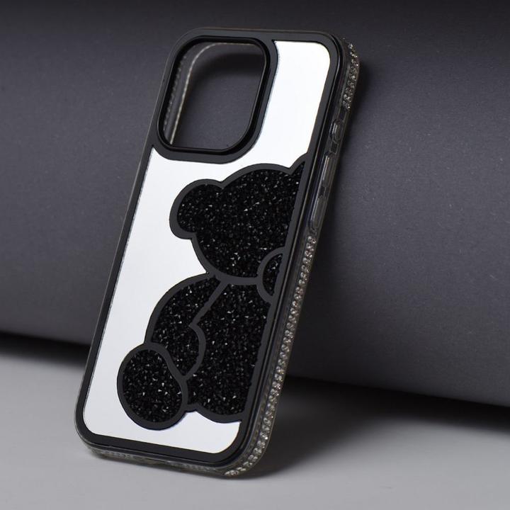 Immagine prodotto OEM Back panel cover TEDDY BEAR Case for IPHONE 16 Pro black (Apple iPhone 16 Pro)