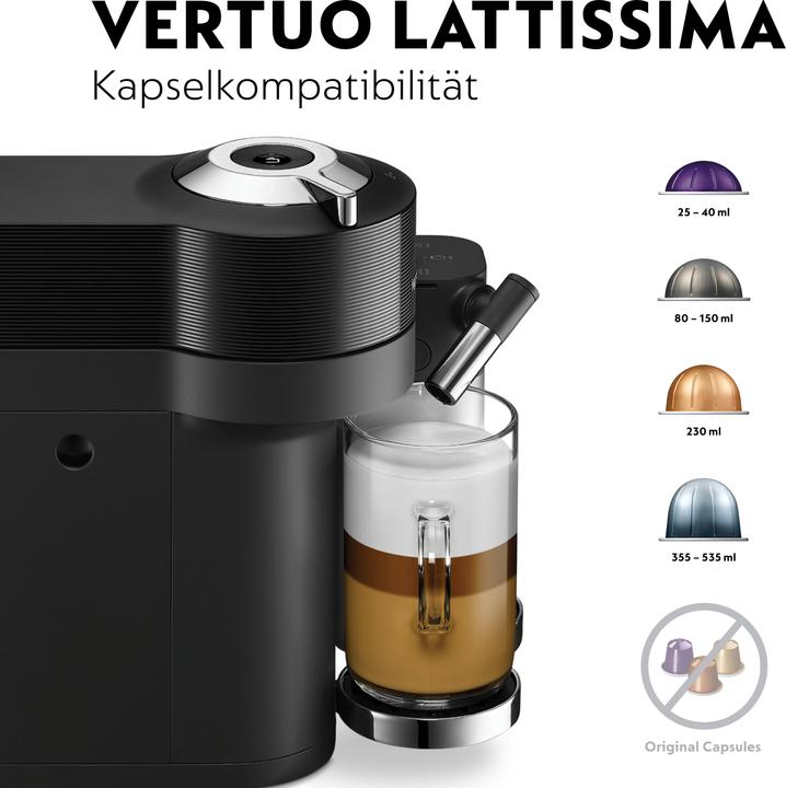 Produktbild De'Longhi Nespresso Vertuo Lattissima (NESPRESSO Vertuo)