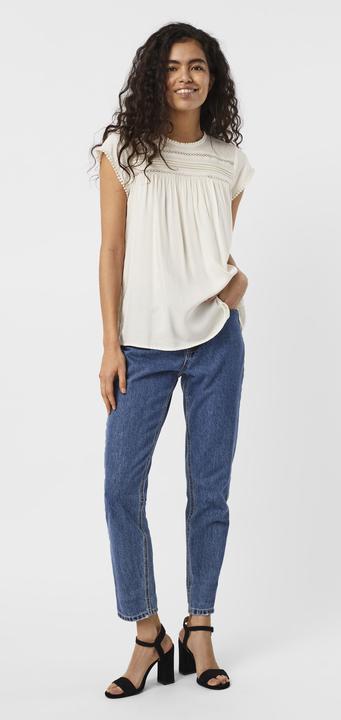 Produktbild Vero Moda Spitze Oberteil mit kurzen Ärmeln (L)