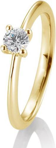 Actual product image Breuning 4 prong set 0.05-0.30 ct. (57, 585/14 K Gold)