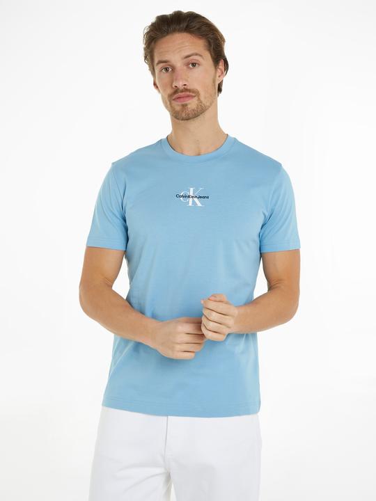 Image du produit Calvin Klein T-shirt monologue pour homme, coupe régulière (XL)