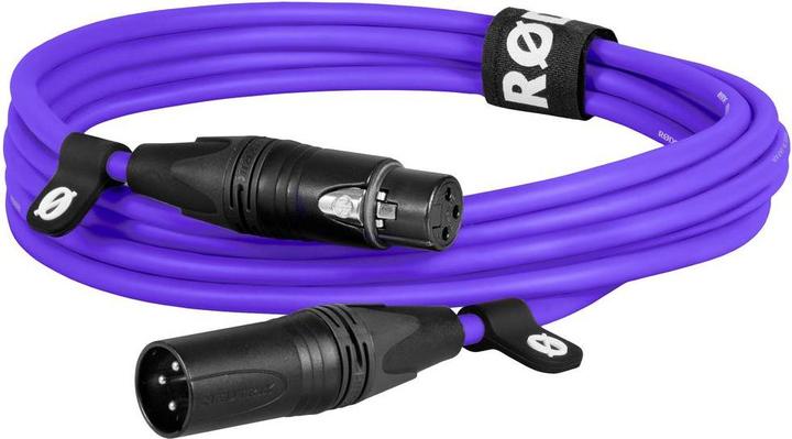 Actual product image RØDE XLR-3 Purple (3 m, XLR)