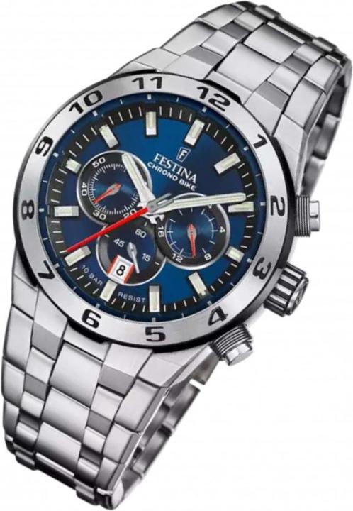 Produktbild Festina F20670/1 Chrono Bike (Chronograph, 44 mm)