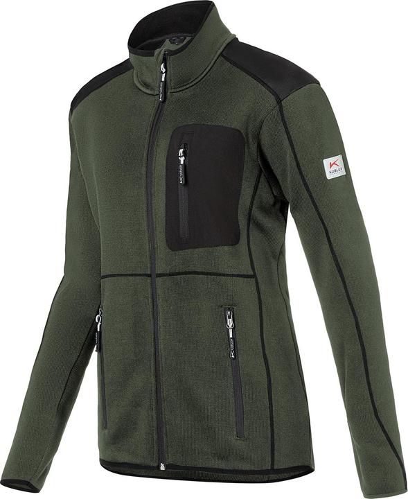 Produktbild Kübler Strickjacke Damen oliv/schwarz Form 1444 Grösse M (M)