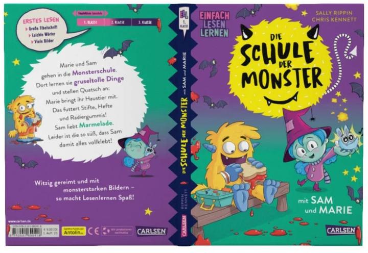 Immagine prodotto Die Schule der Monster mit Sam und Marie (Tedesco, Sally Rippin, Chris Kennett, 2023)