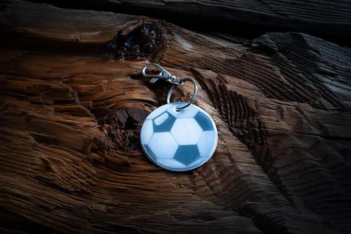 Actual product image Softreflector Football reflector pendant