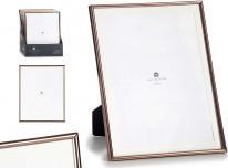 Giftdecor Fotorahmen Stahl Kupfer 20x25cm (20 x 25 cm)