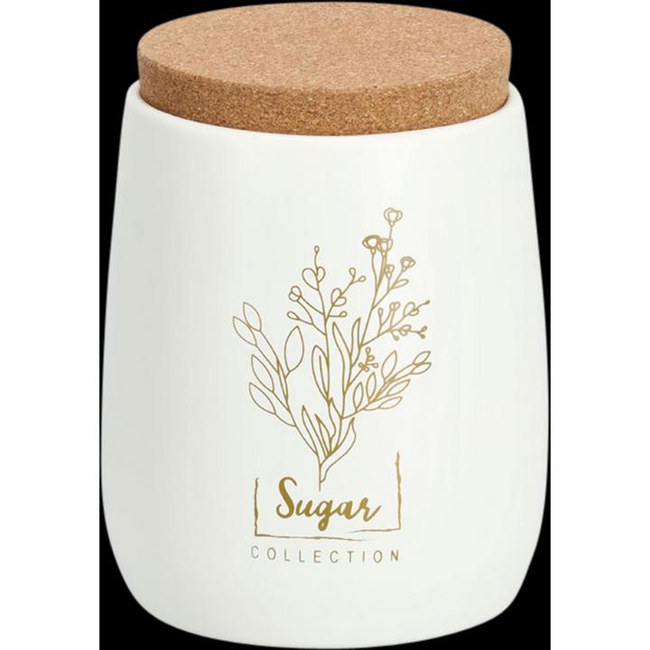 Immagine prodotto Zeller Present Lattina con coperchio in sughero "Sugar", 750 ml, metallo (0.75 l)